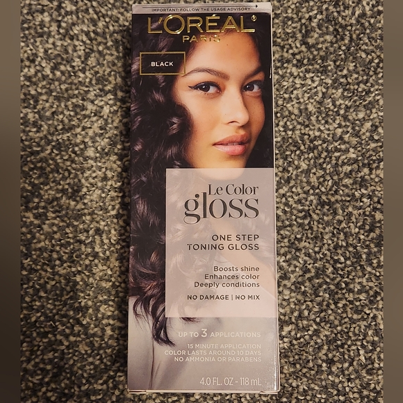 L'Oreal Hair Loreal Le Color Toning Gloss Black Poshmark
